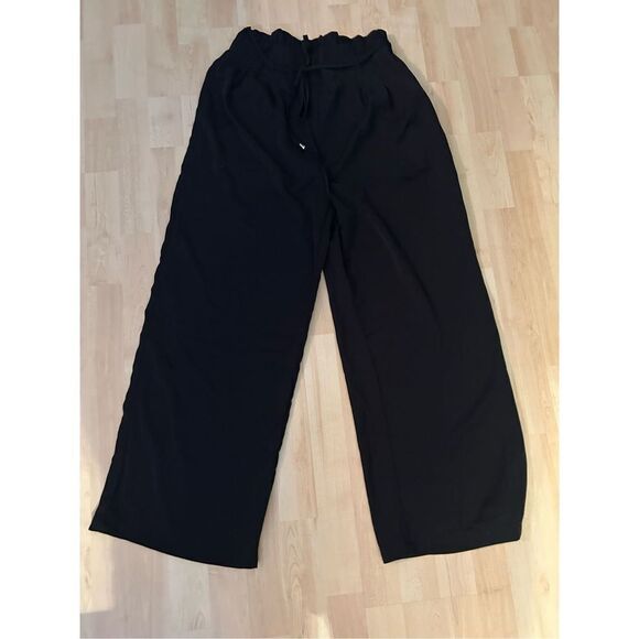 NEW Paperbag Waist Elastic Career Pants M - Picture 1 of 1